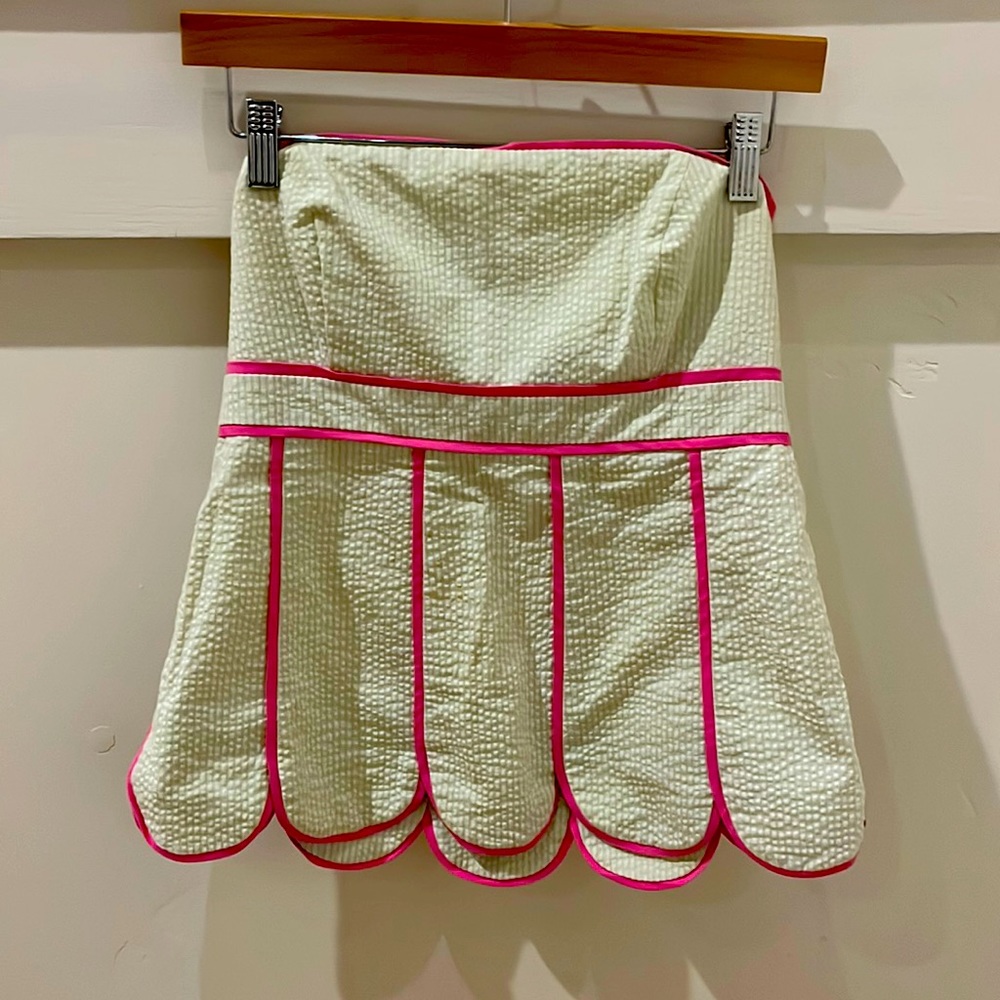 Size 8 Green and pink Lily Pulitzer top